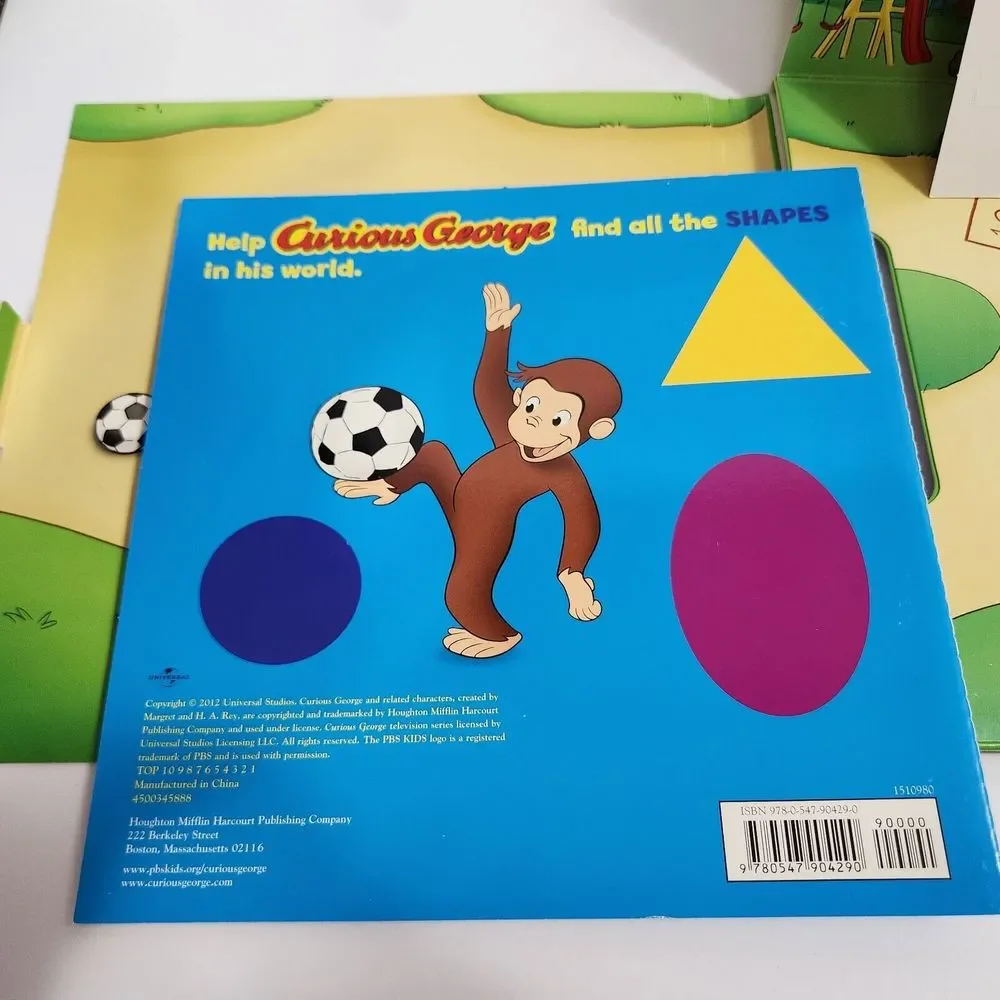 Curios George Schoolhouse Fun (Book And Play Set) Paperback-2012